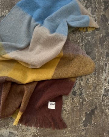 Lovstrand wool throw 130x170 cm - Brown-multi - Tinted