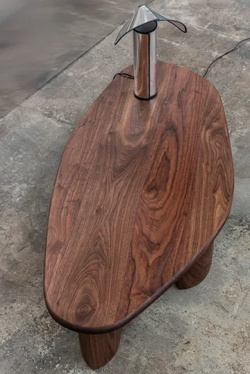 Lowe coffee table - Walnut dark brown - Tinted