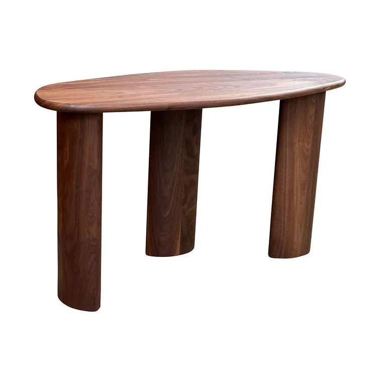 Lowe console table, Walnut dark brown Tinted