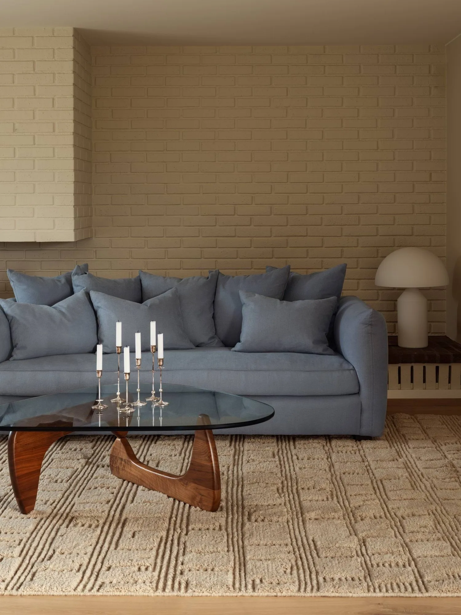 Lydahl wool rug, Beige, 250x350 cm Tinted