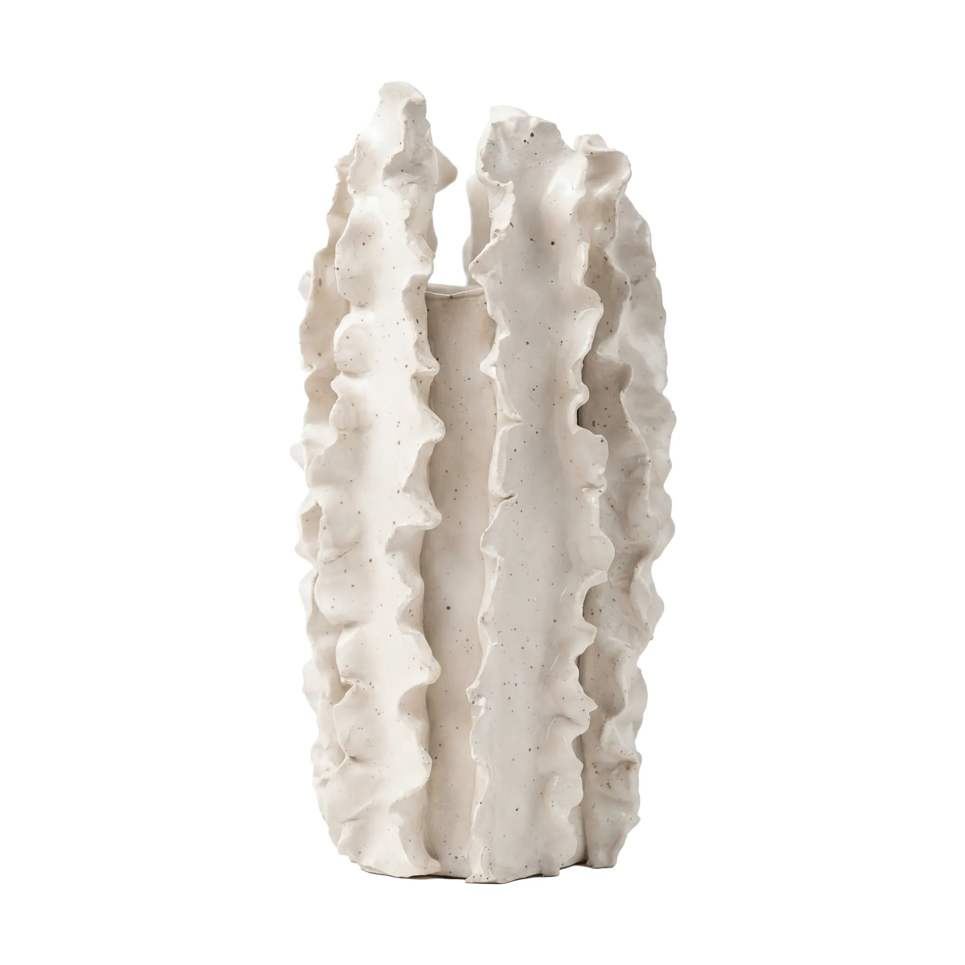 Melera vase, Beige, 33x16 cm Tinted