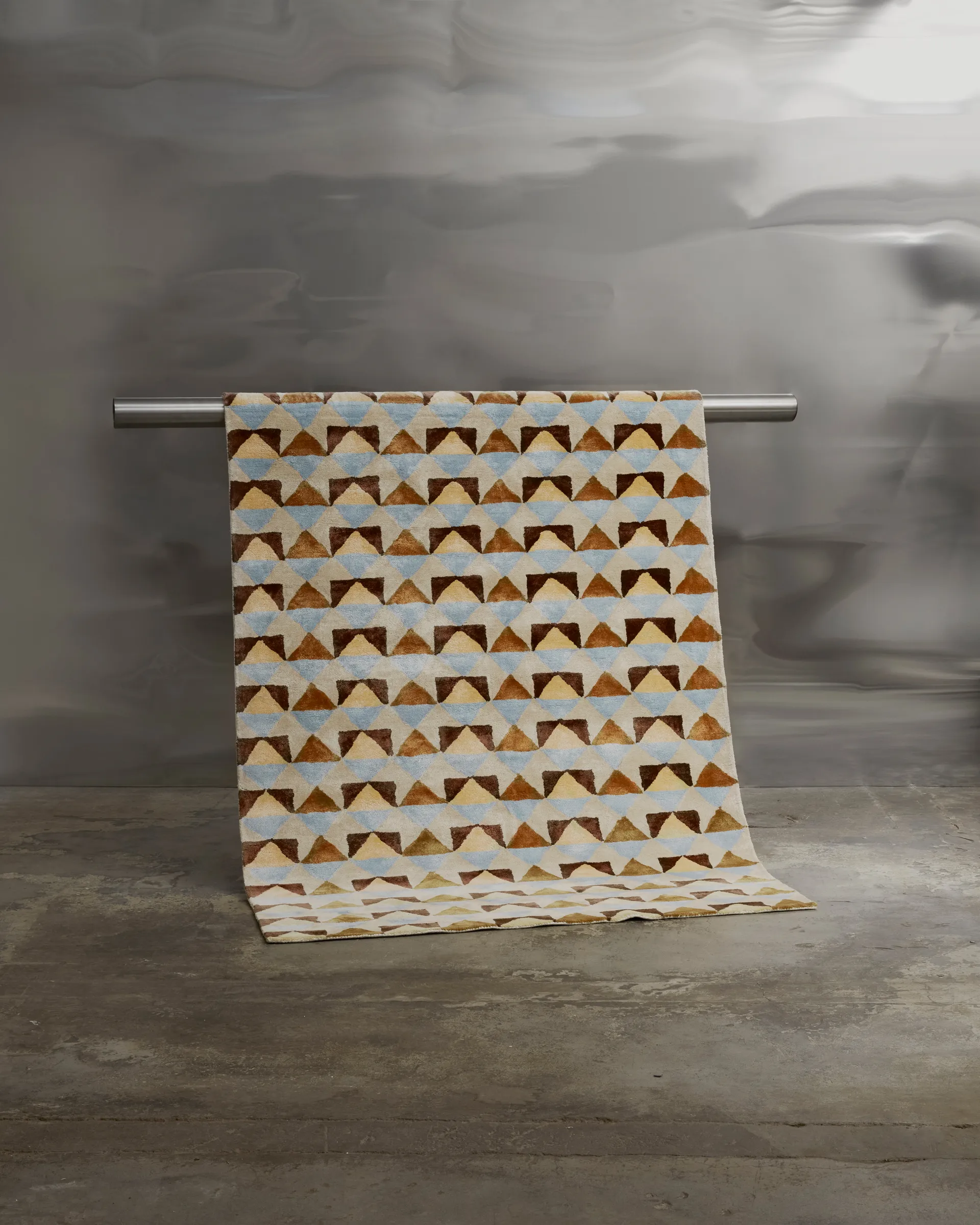 Mellin viscose carpet 170x240 cm, Multi Tinted