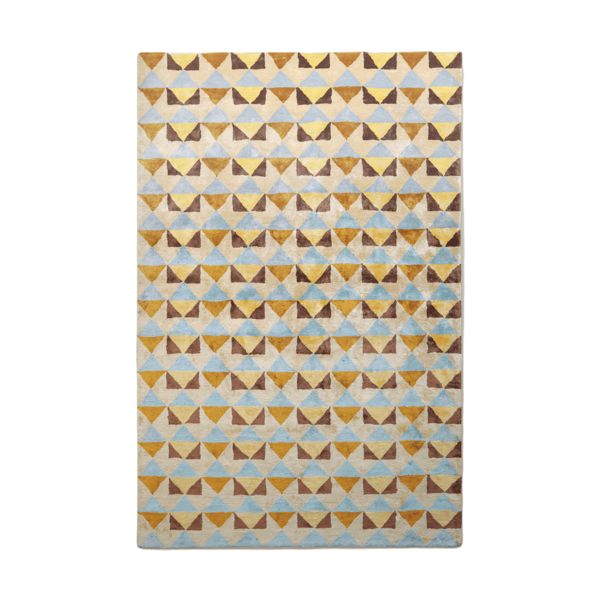 Tinted Mellin viscose carpet 200x300 cm Multi | Scandinavian Design | Fringe & Deep pile rugs | Multi