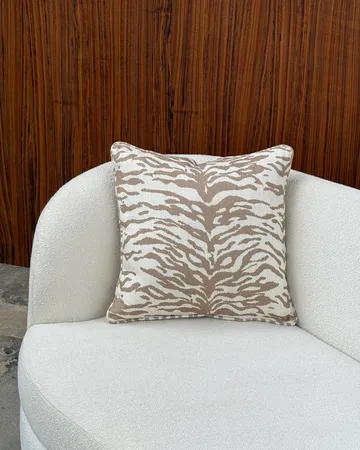 Norell cushion - Tiger beige-off white, 50x50 cm - Tinted