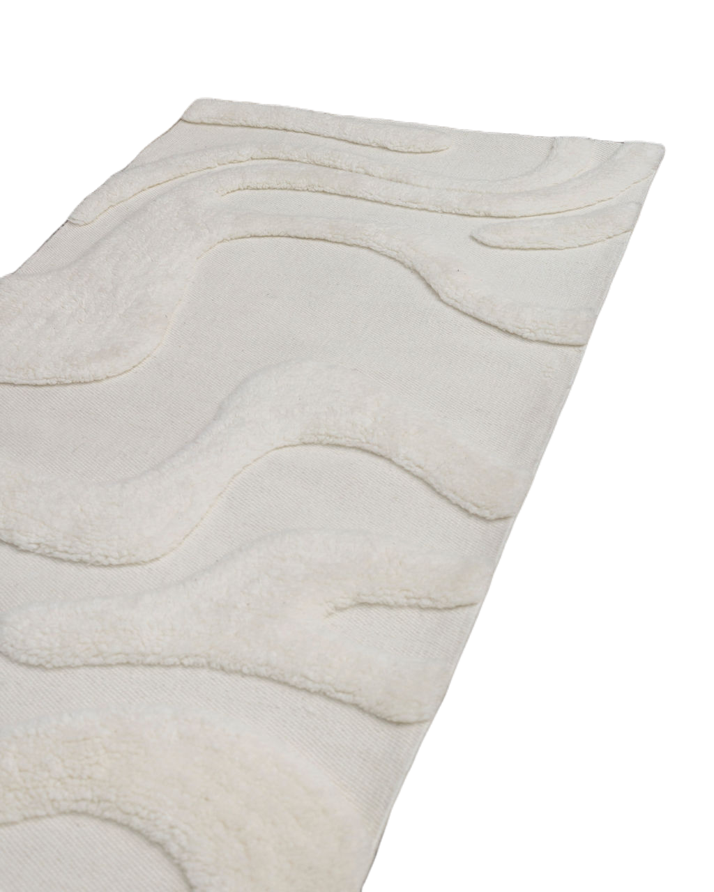 Tinted Norlander entrance rug wool 80x300 cm White | Scandinavian Design | Wool rugs | White