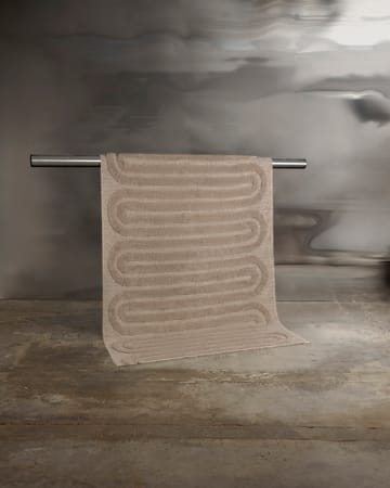 Riklund wool carpet 190x290 cm - Beige-melange - Tinted