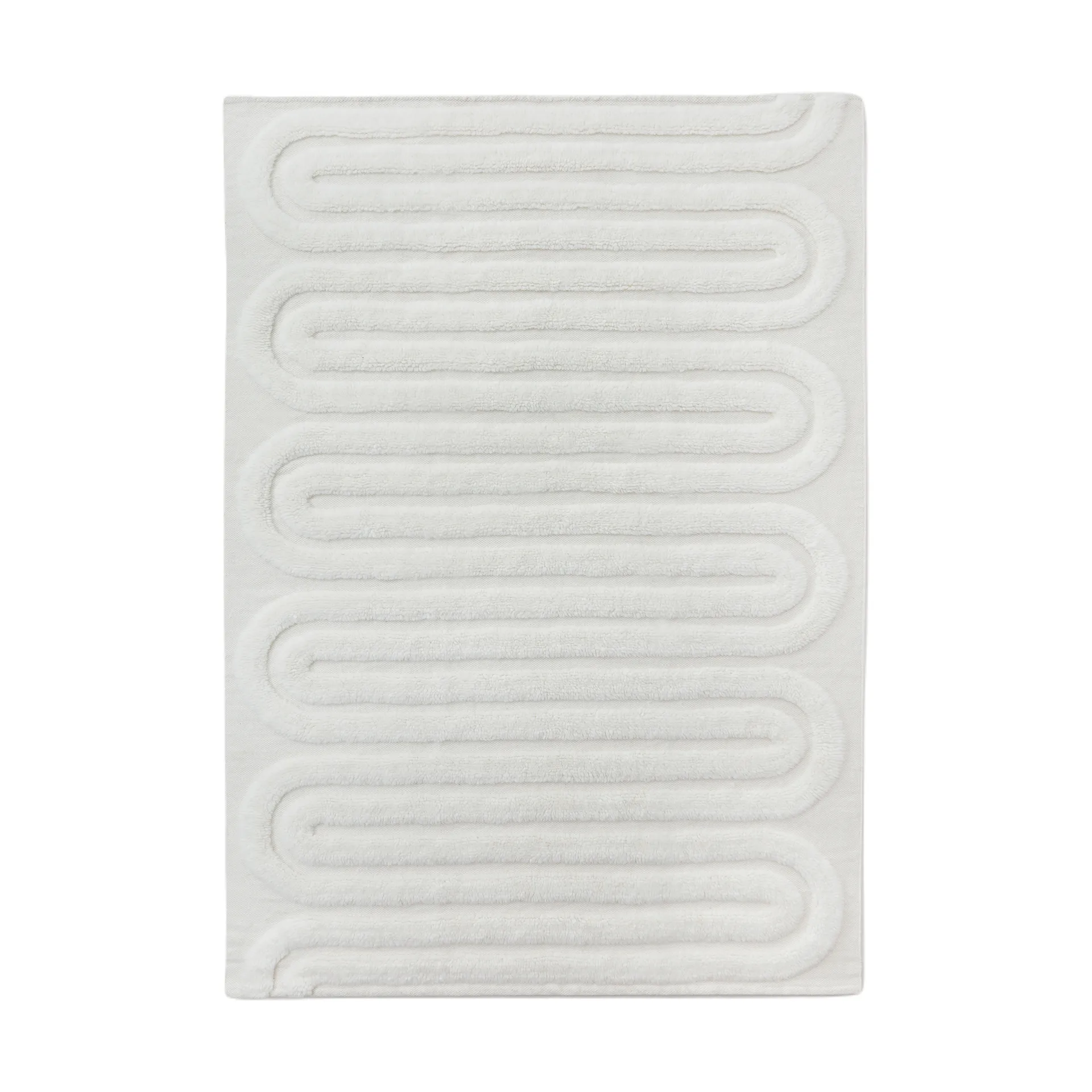 Riklund wool carpet 190x290 cm, Offwhite Tinted