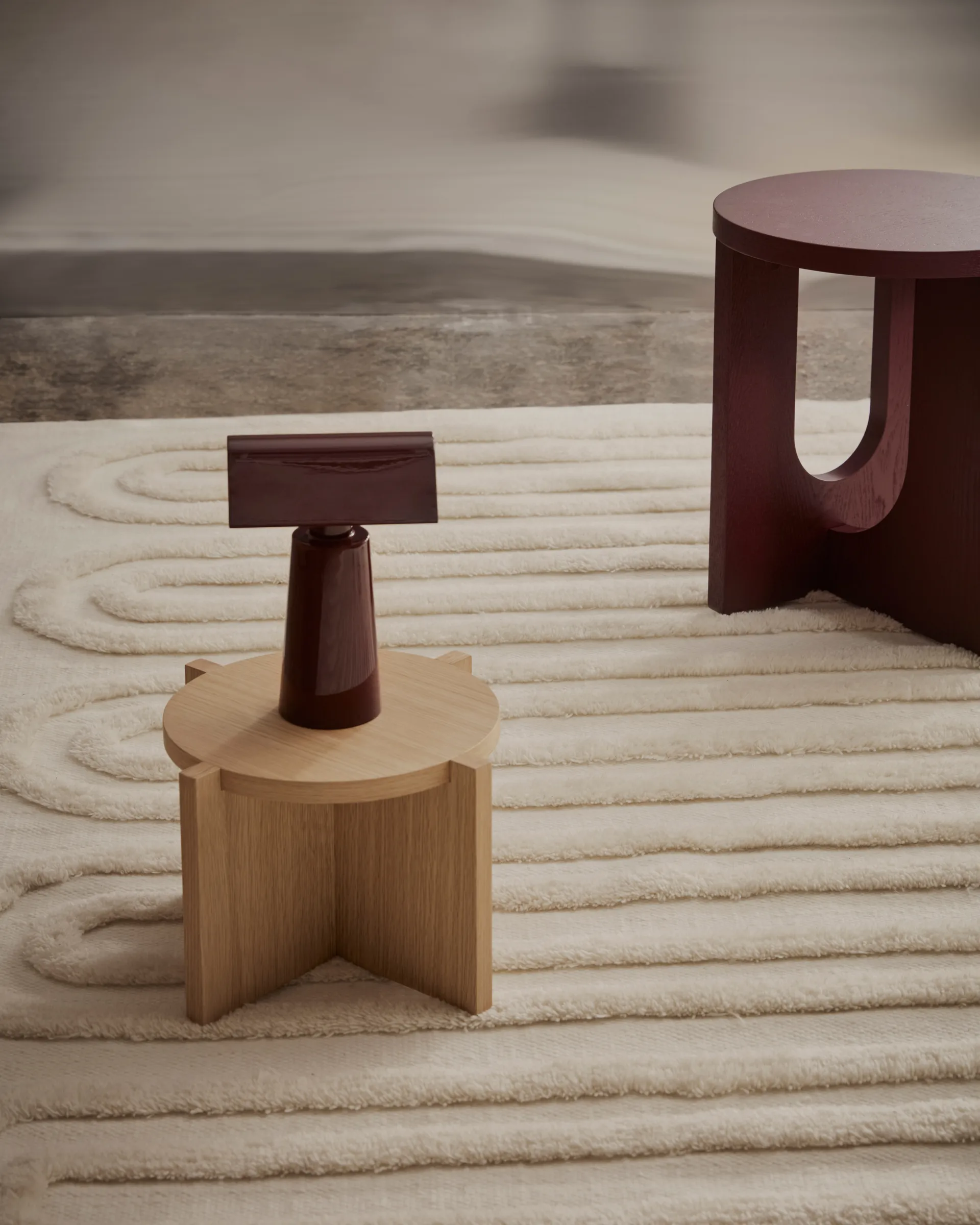 Riklund wool carpet 280x380 cm, Offwhite Tinted