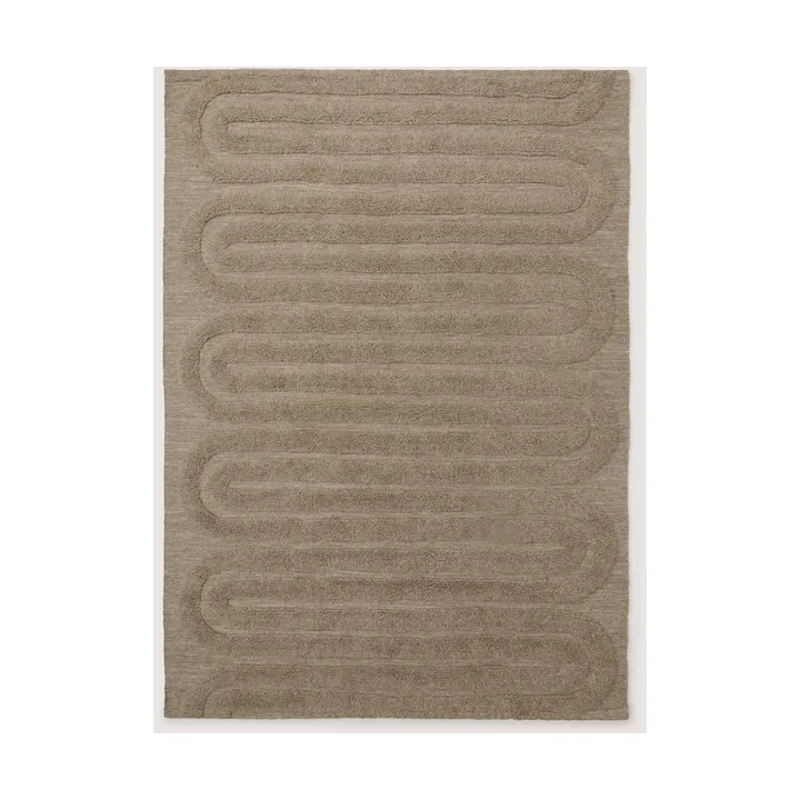 Riklund wool rug - Beige melange, 250x350 cm - Tinted