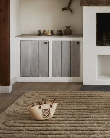 Riklund wool rug - Beige melange, 250x350 cm - Tinted