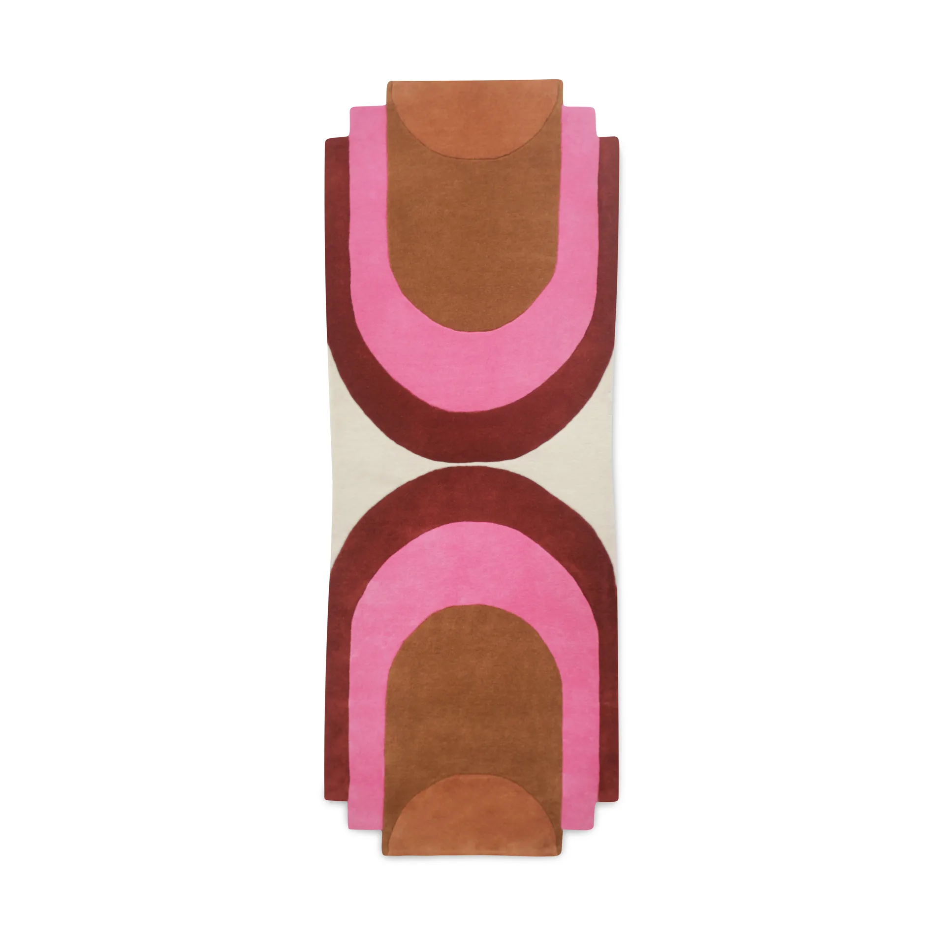 Rohdin wool carpet 90x250 cm, Multi Tinted