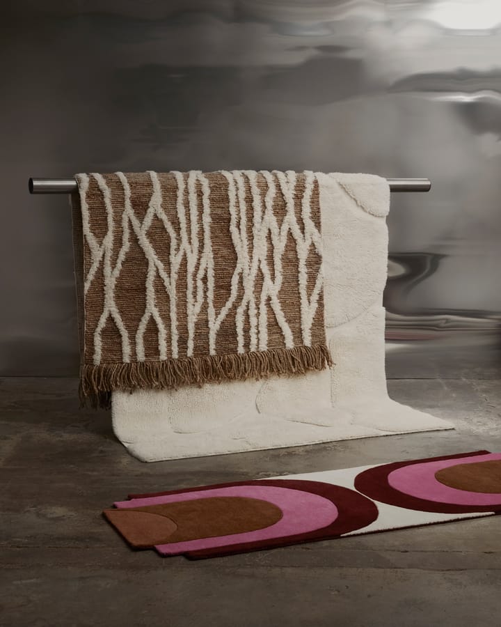 Rohdin wool carpet 90x250 cm - Multi - Tinted