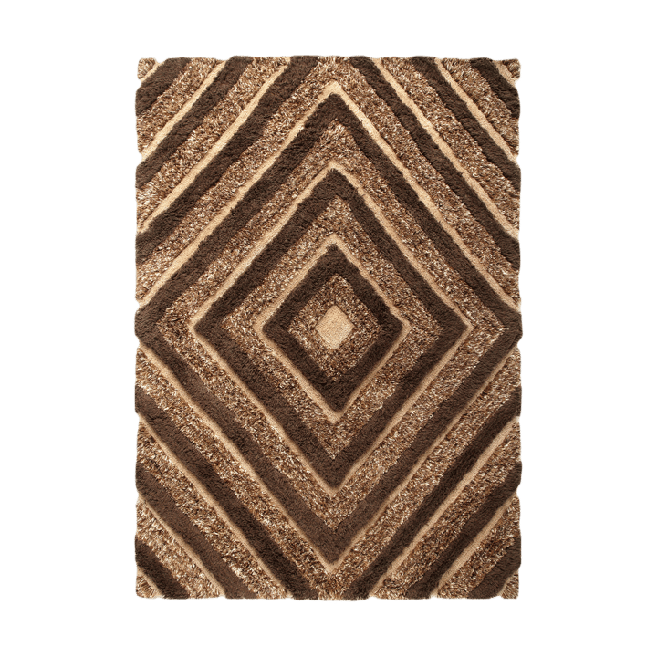 Stenborg wool carpet 170x240 cm - Brown - Tinted