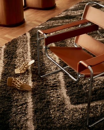 Stenborg wool carpet 170x240 cm - Brown - Tinted