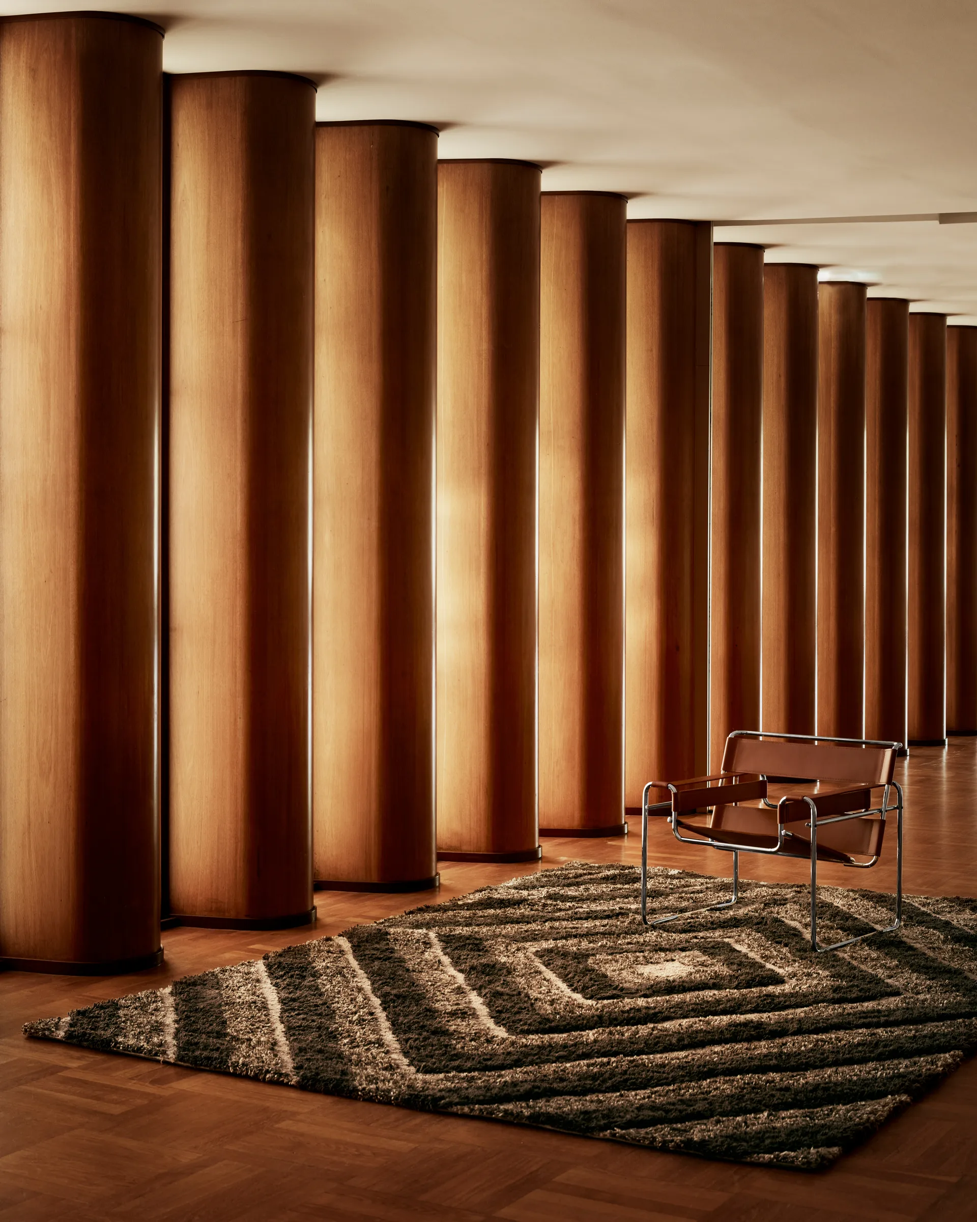 Stenborg wool carpet 250x350 cm, Brown Tinted