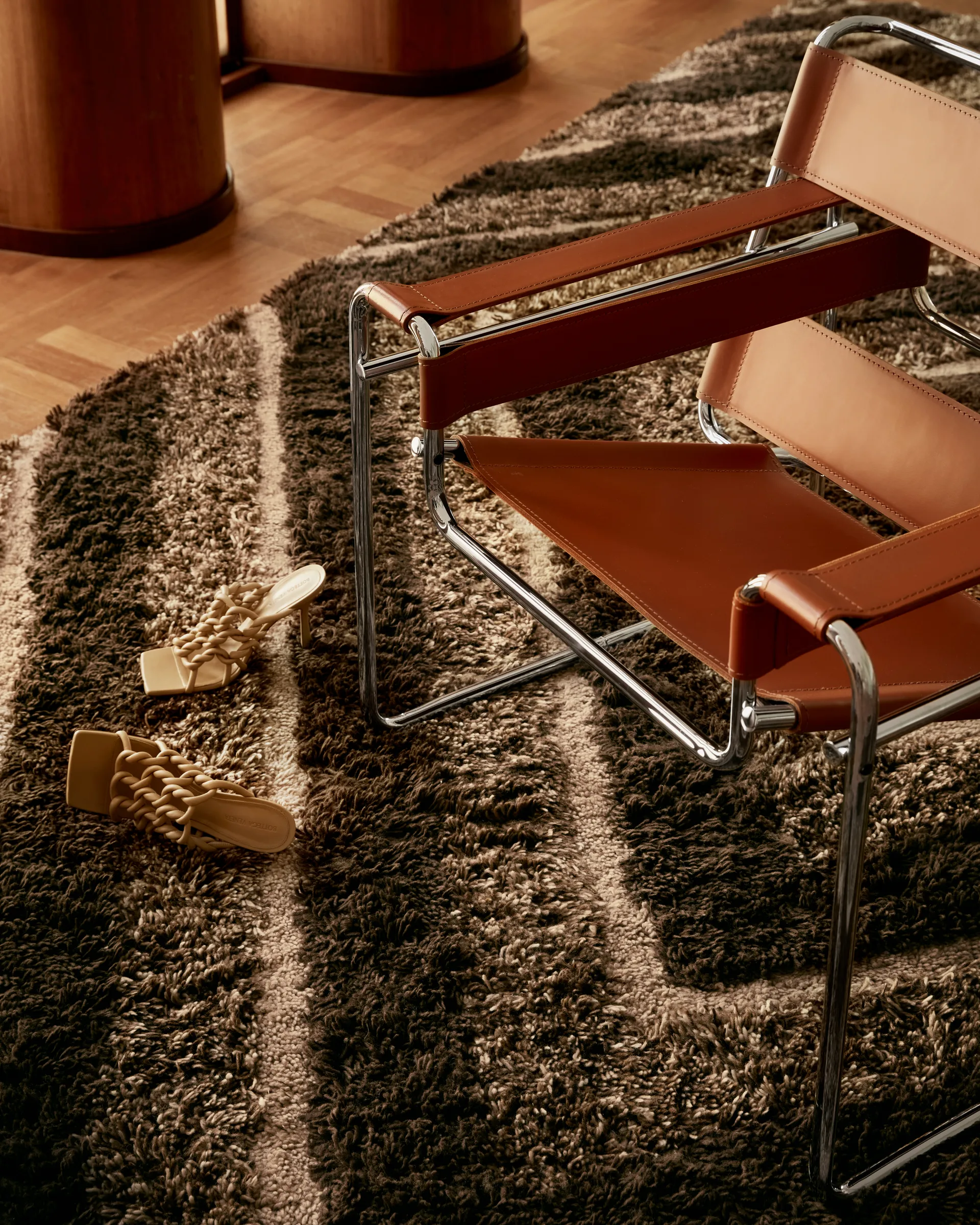 Stenborg wool carpet 250x350 cm, Brown Tinted