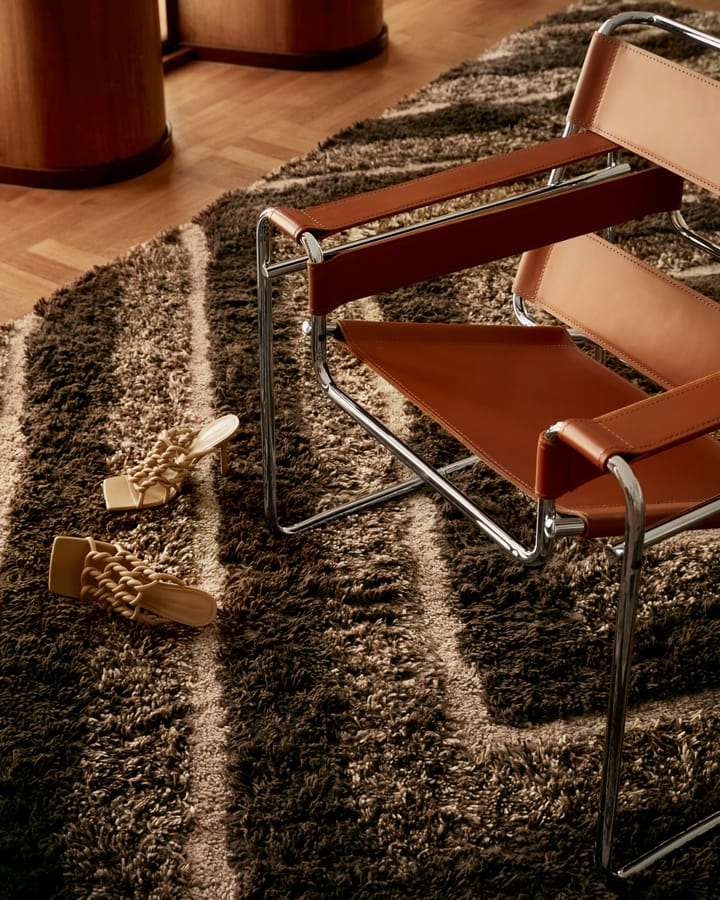 Stenborg wool carpet 250x350 cm - Brown - Tinted