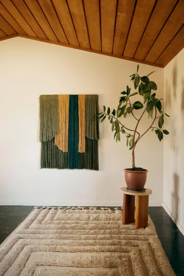 Tim wall decoration - Sky, 90x115 cm - Tinted