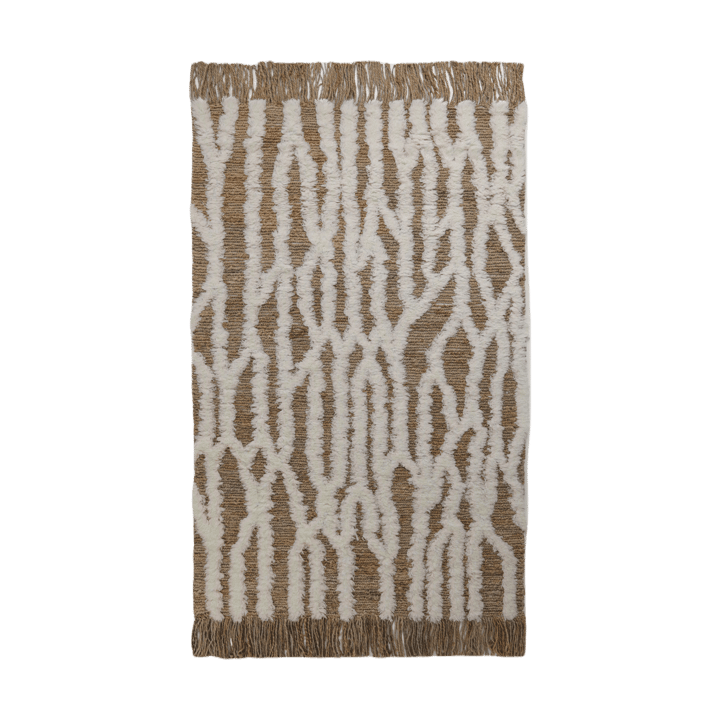 Wahl jute carpet 200x300 cm - Brown-offwhite - Tinted