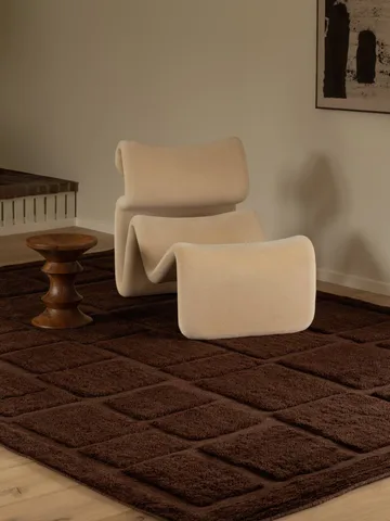 Wandel wool rug - Brown, 200x300 cm - Tinted