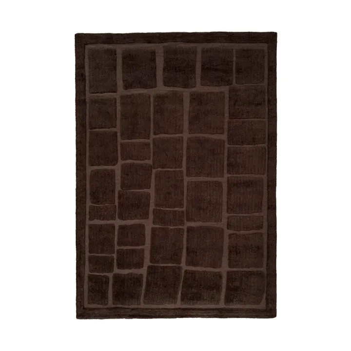 Wandel wool rug - Brown, 250x350 cm - Tinted