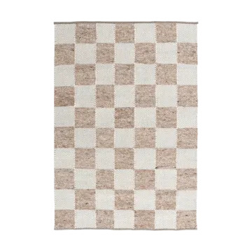 Gotland Design rug Special Edition - Light brown-white nr. 2412, 140x200 cm - Tisca