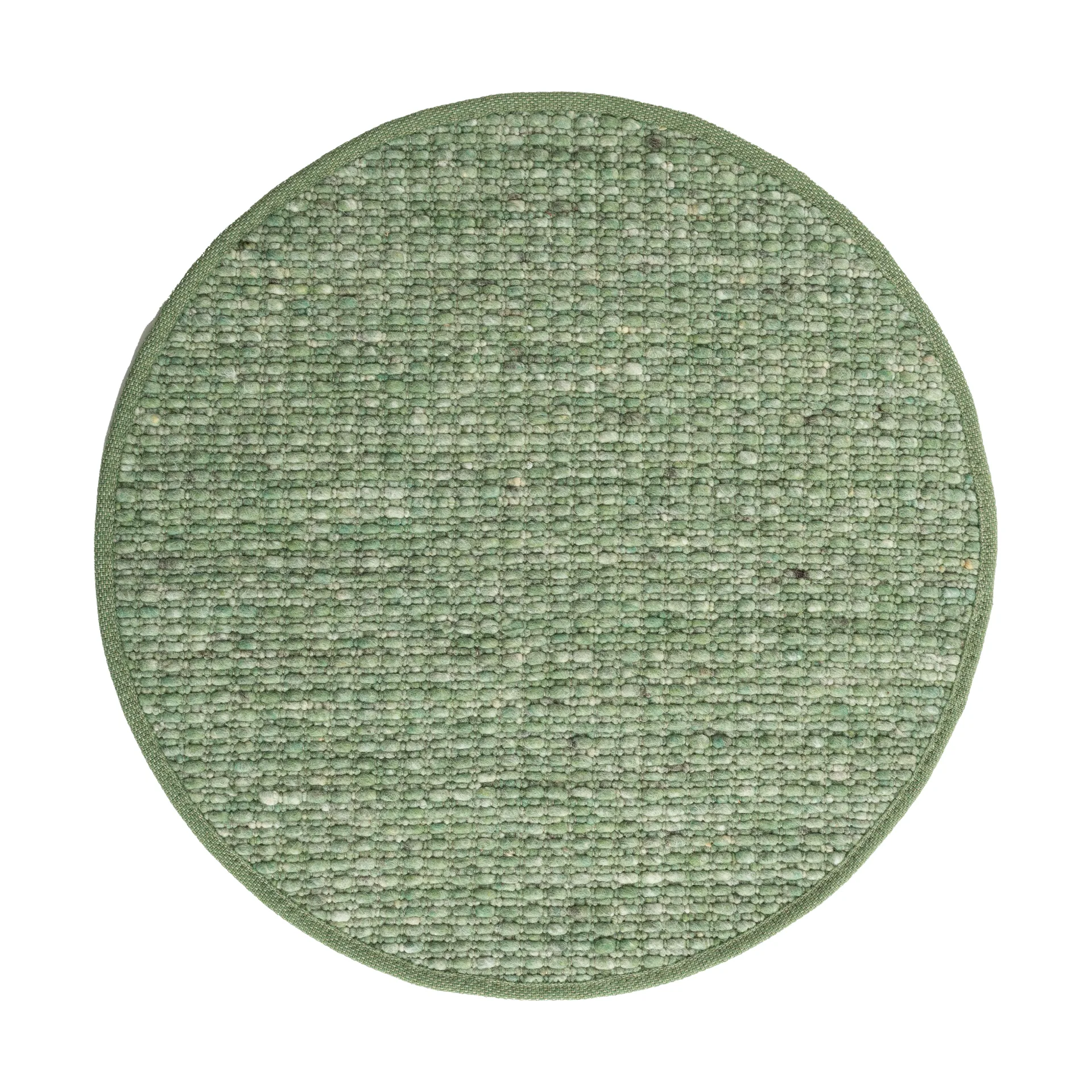 Greenland Swift round rug, Jade no. 240, Ø300 cm Tisca