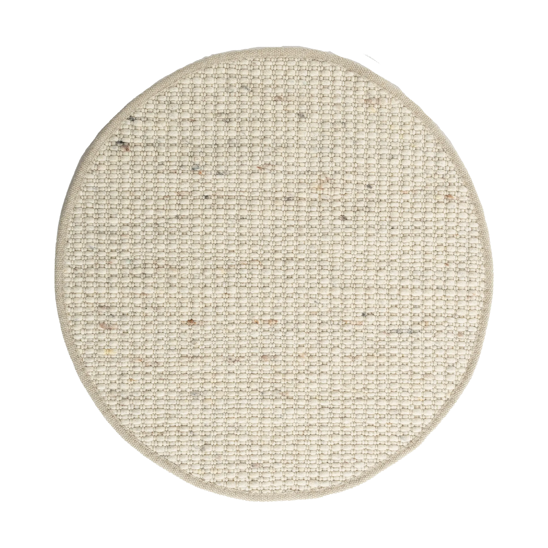 Greenland Swift round rug, Natural white no. 11, Ø170 cm Tisca