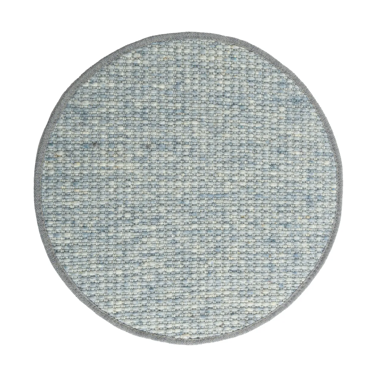 Tisca Greenland Swift round rug Steel blue no. 250, Ø170 cm