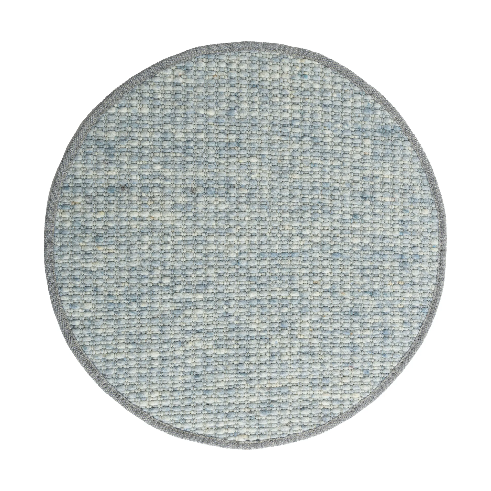 Greenland Swift round rug, Steel blue nr. 250, Ø250 cm Tisca