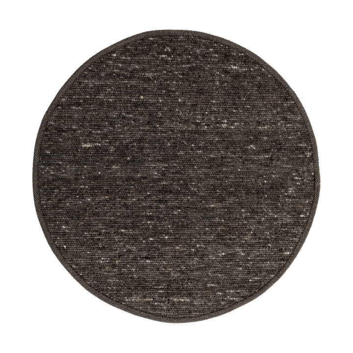Sierrafil round rug - Anthracite no. 83, Ø300 cm - Tisca