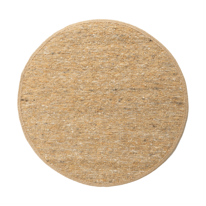 Sierrafil round rug - Gold no. 261, Ø170 cm - Tisca