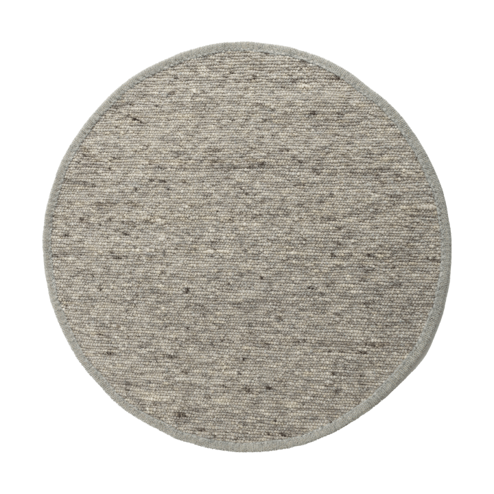 Sierrafil round rug - Silver no. 28, Ø250 cm - Tisca