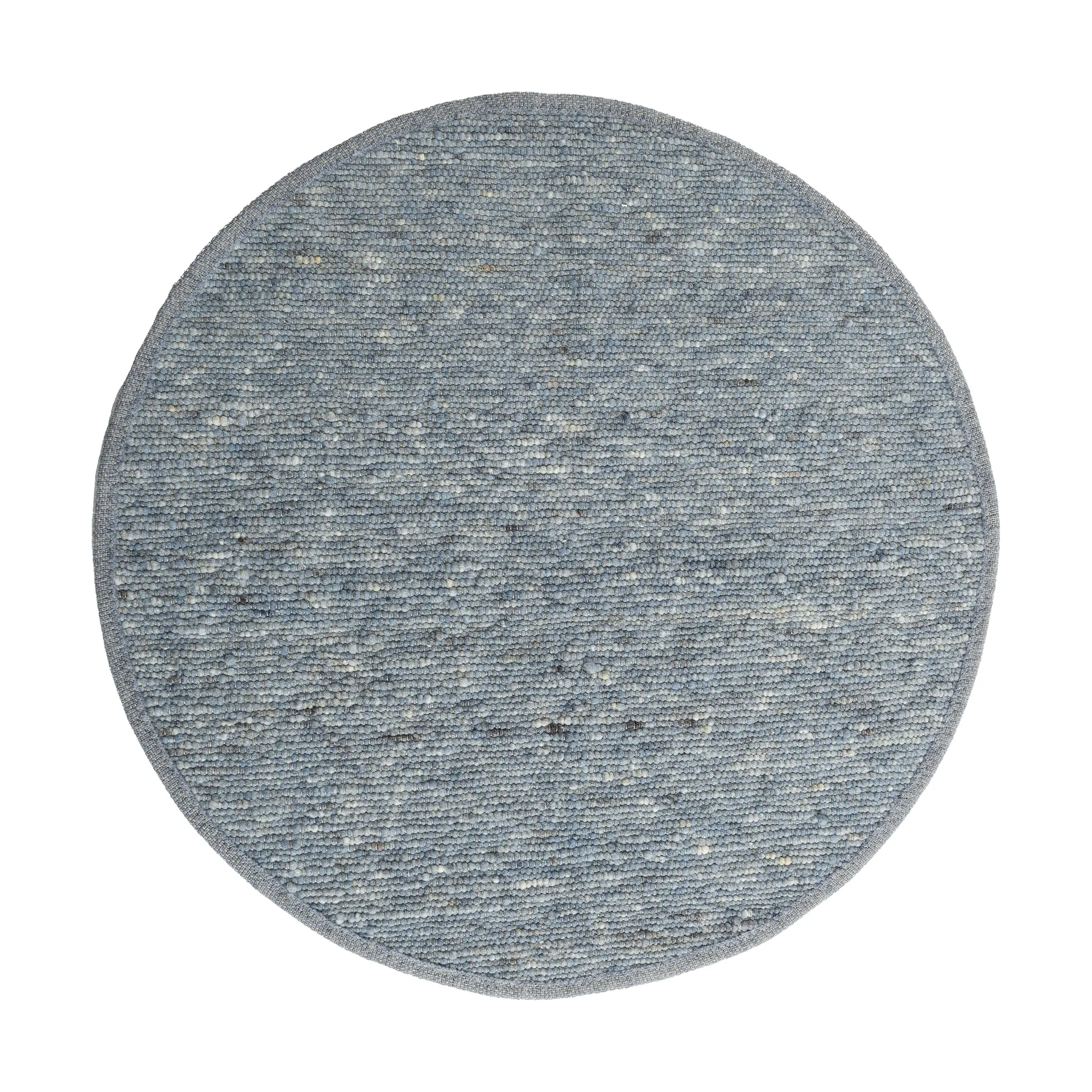 Sierrafil round rug, Steel blue nr. 250, Ø250 cm Tisca