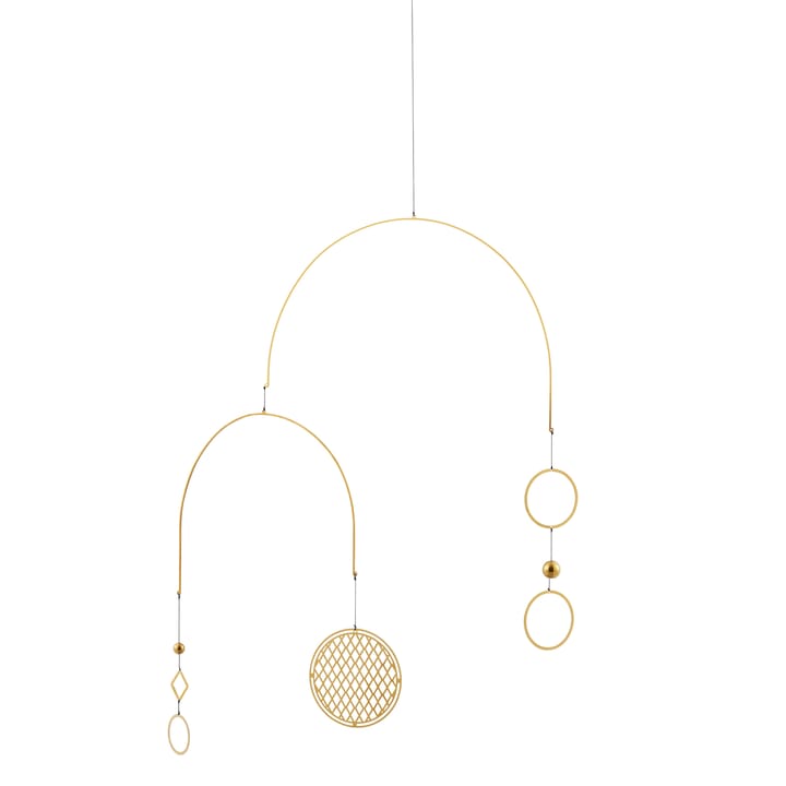Circa mobile - brass - Tivoli by Normann Copenhagen