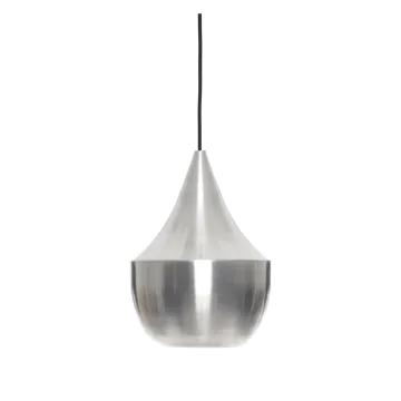 Beat fat lamp shade Ø24 cm - Unbeaten aluminium - Tom Dixon
