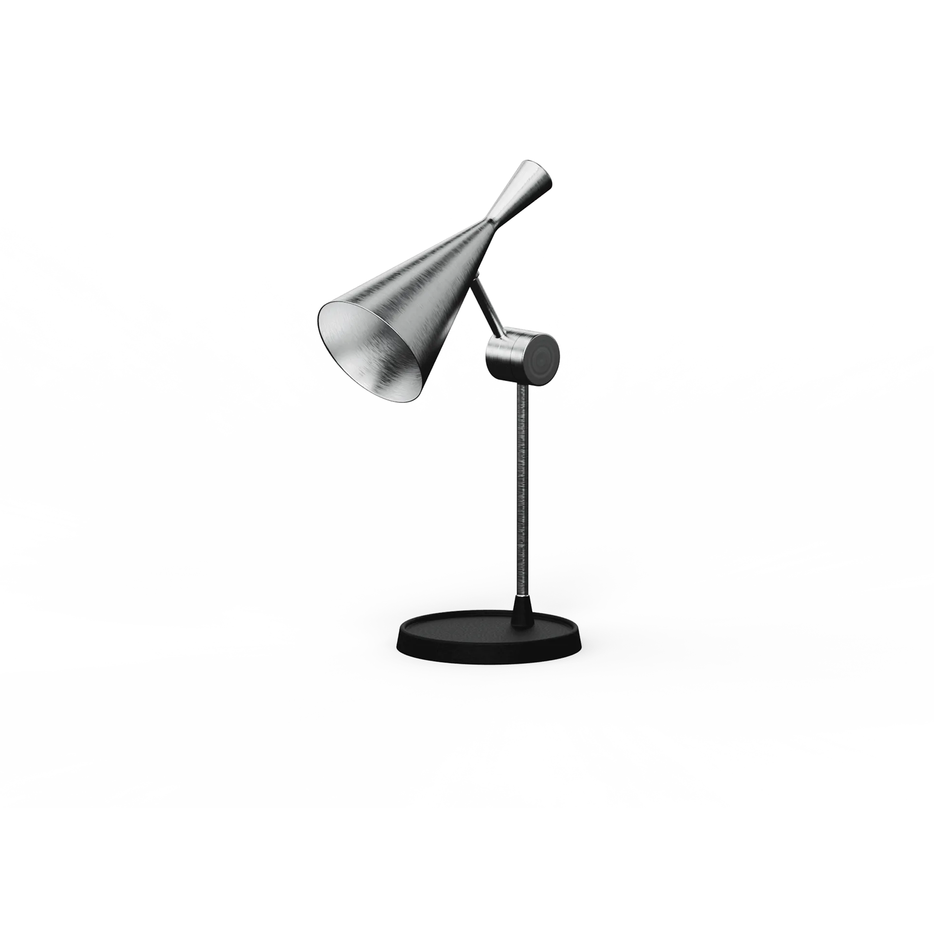 Beat table lamp 53 cm, Unbeaten aluminium Tom Dixon