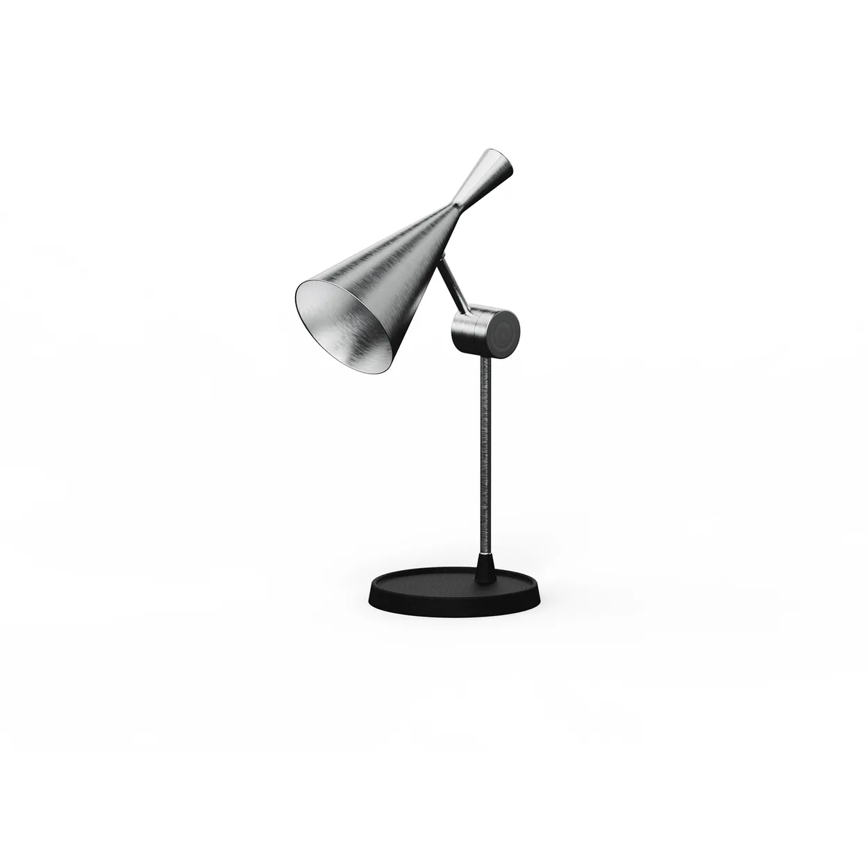Tom Dixon Beat table lamp 53 cm Unbeaten aluminium | Scandinavian Design | Desk & table lamps | Silver-coloured