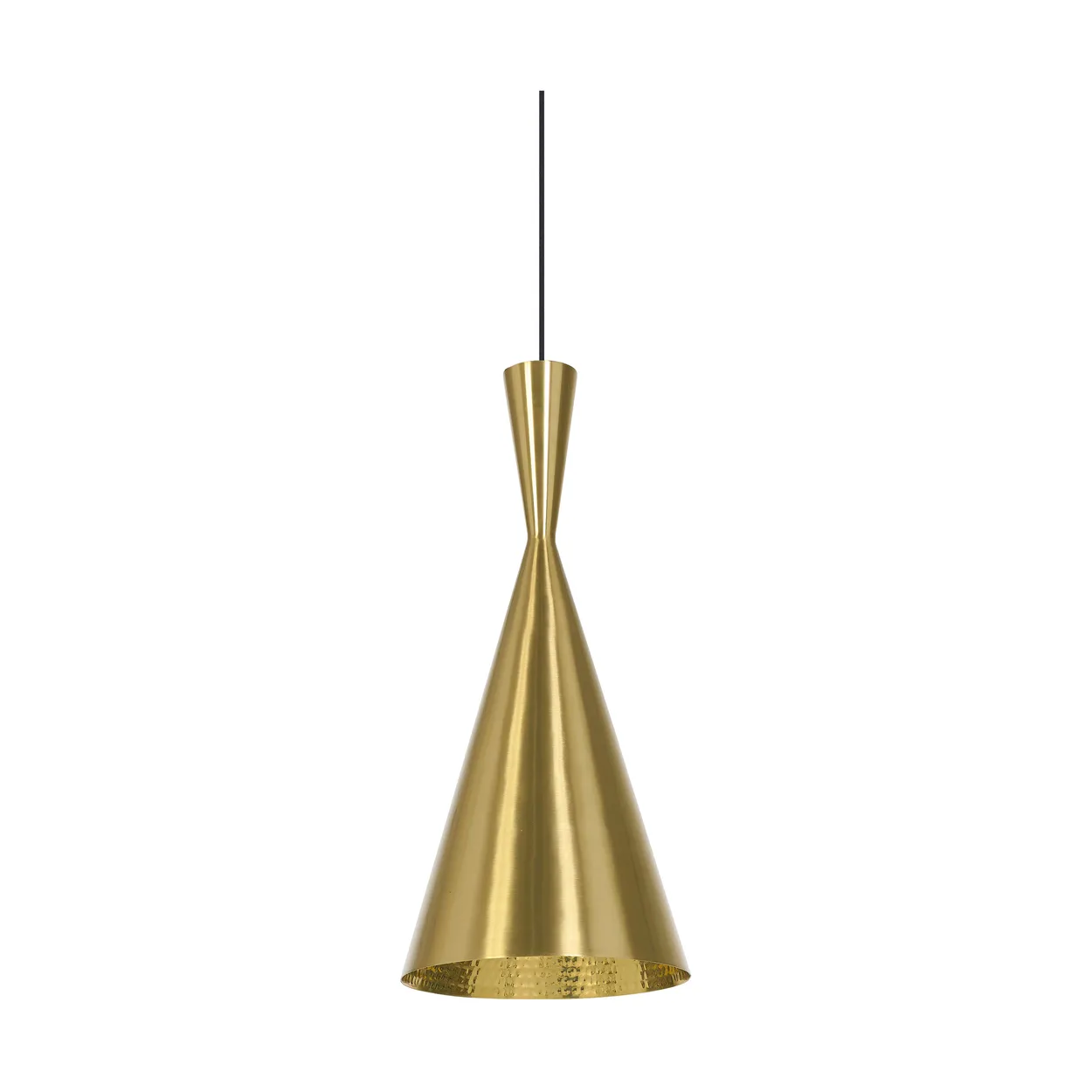 Tom Dixon Beat Tall pendant Brass | Scandinavian Design | Pendant lamps | Gold-coloured
