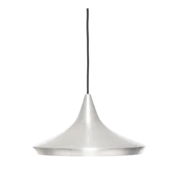 Beat wide lamp shade Ø36 cm - Unbeaten aluminium - Tom Dixon