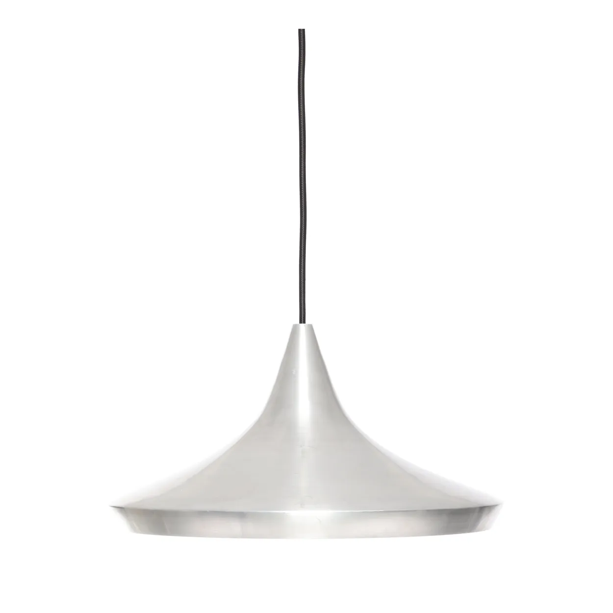Tom Dixon Beat wide lamp shade o36 cm Unbeaten aluminium