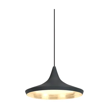 Beat Wide pendant LED Ø36 cm - Black - Tom Dixon