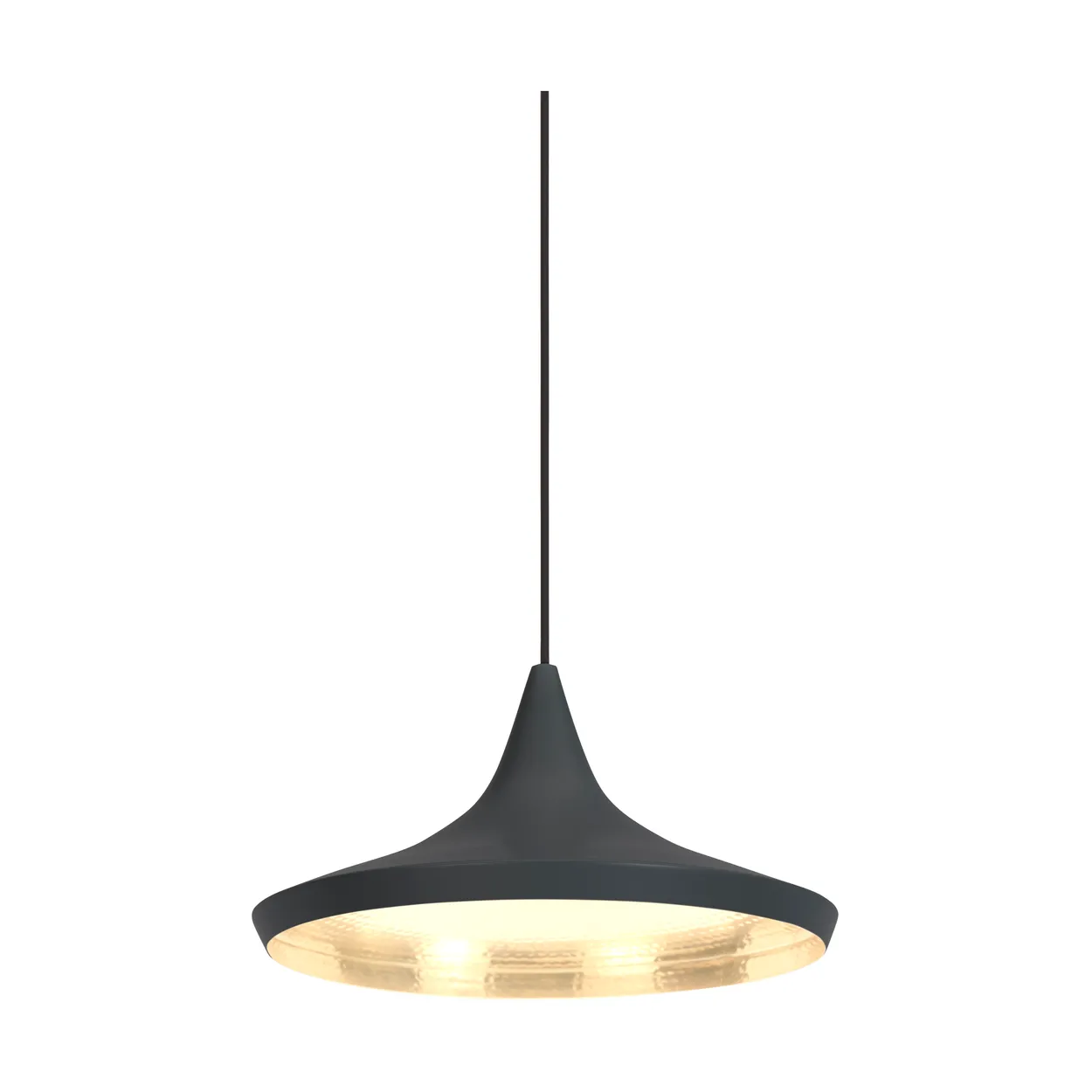 Tom Dixon Beat Wide pendant LED o36 cm Black | Scandinavian Design | Pendant lamps | Black