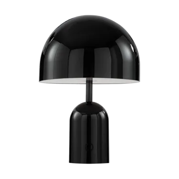 Bell Portable LED table lamp 28 cm - Black - Tom Dixon