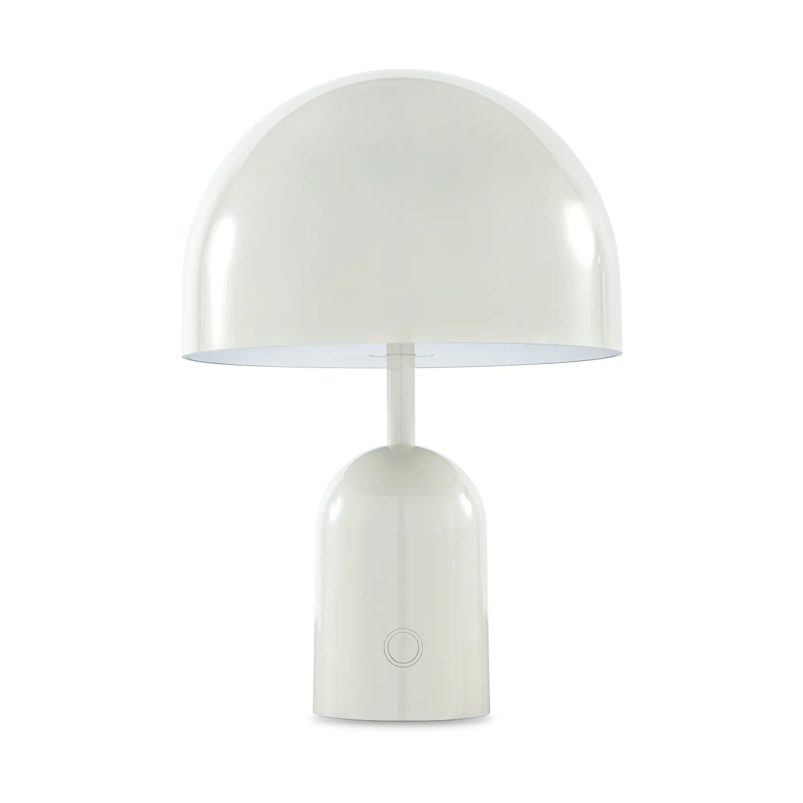 Bell Portable LED table lamp 28 cm, Grey Tom Dixon