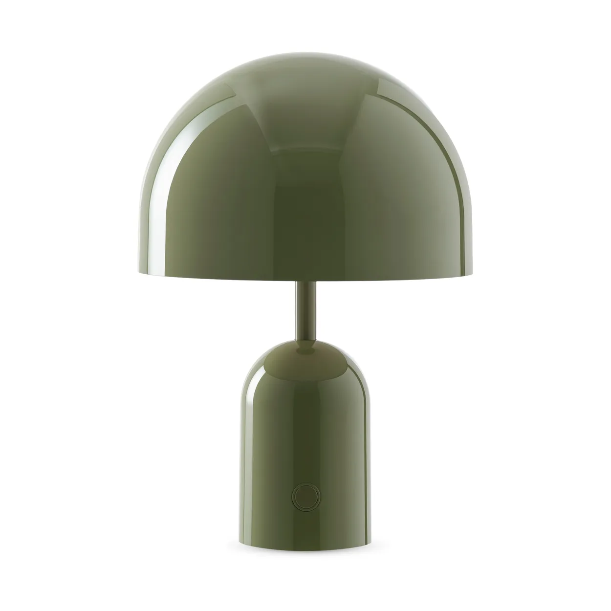 Tom Dixon Bell Portable LED table lamp 28 cm Moss | Scandinavian Design | Desk & table lamps | Green