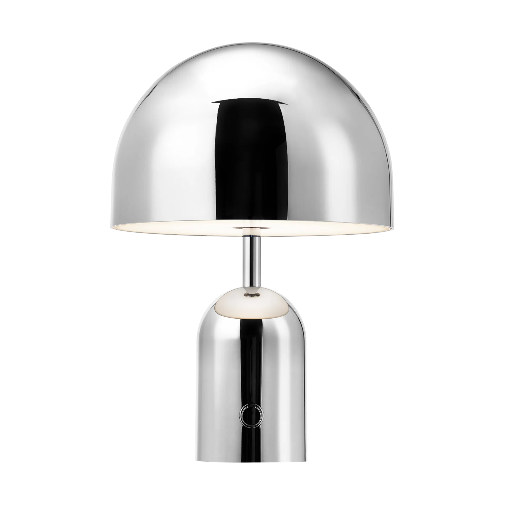 Bell Portable LED table lamp 28 cm, Silver Tom Dixon