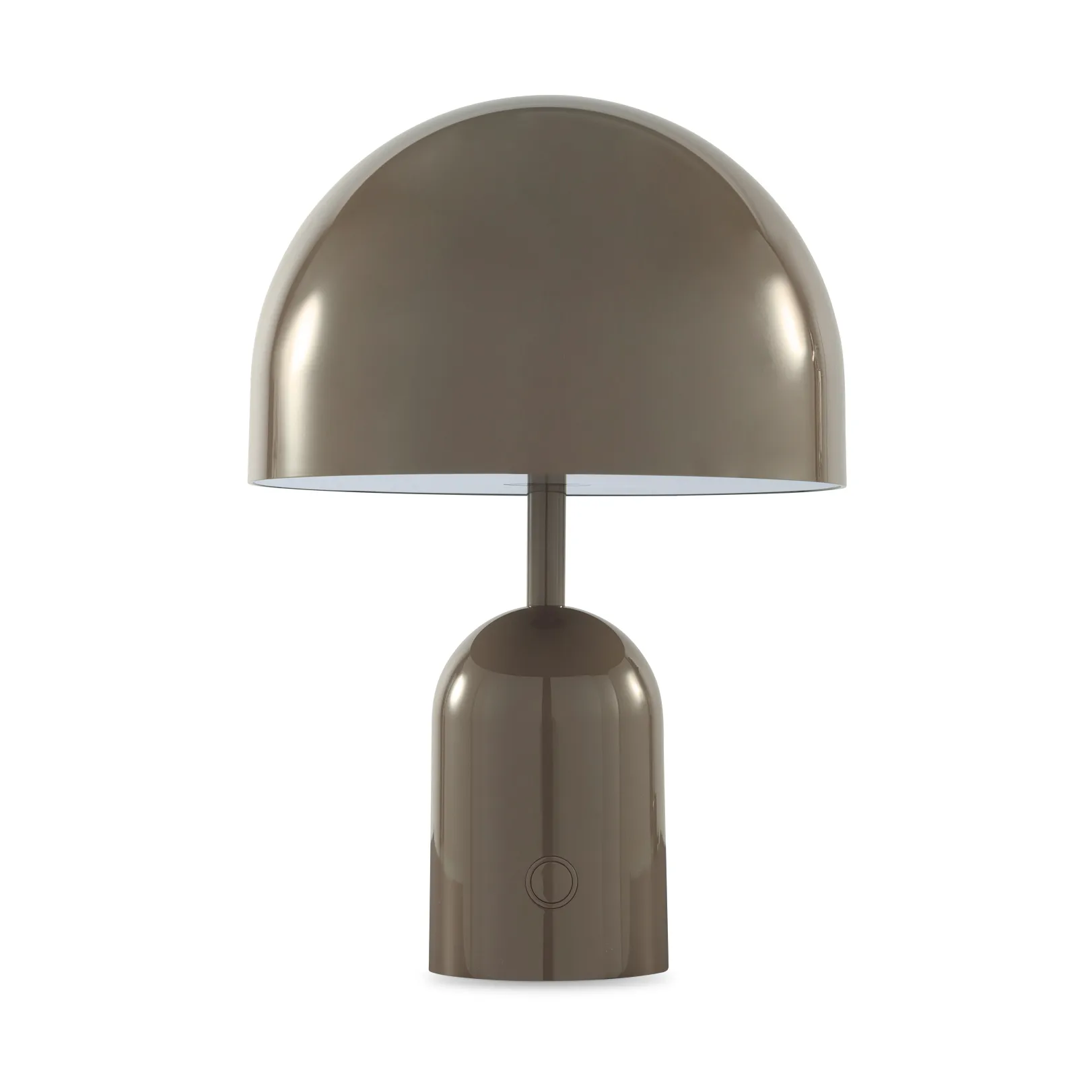 Bell Portable LED table lamp 28 cm, Taupe Tom Dixon