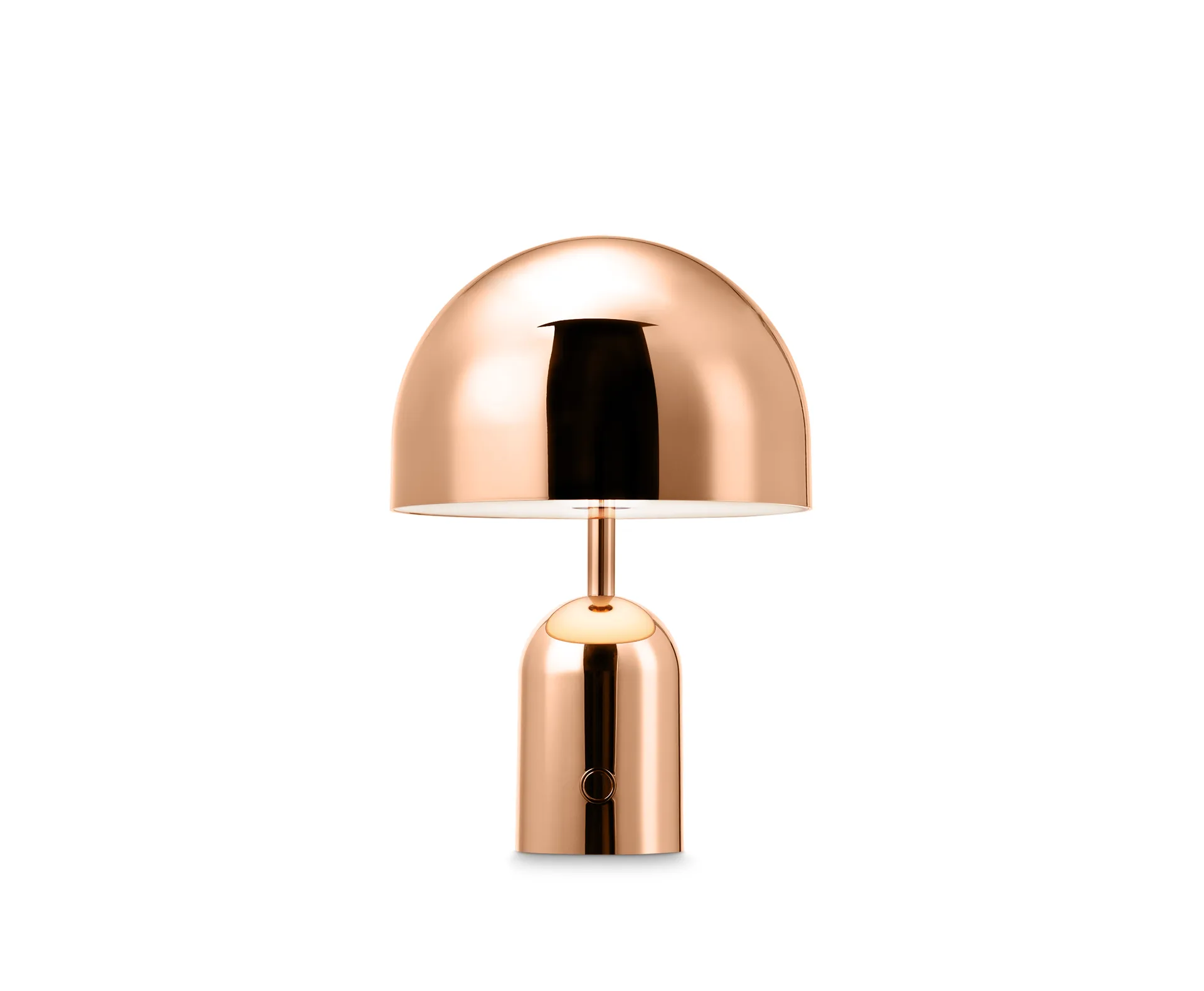 Bell Portable table lamp, Copper Tom Dixon