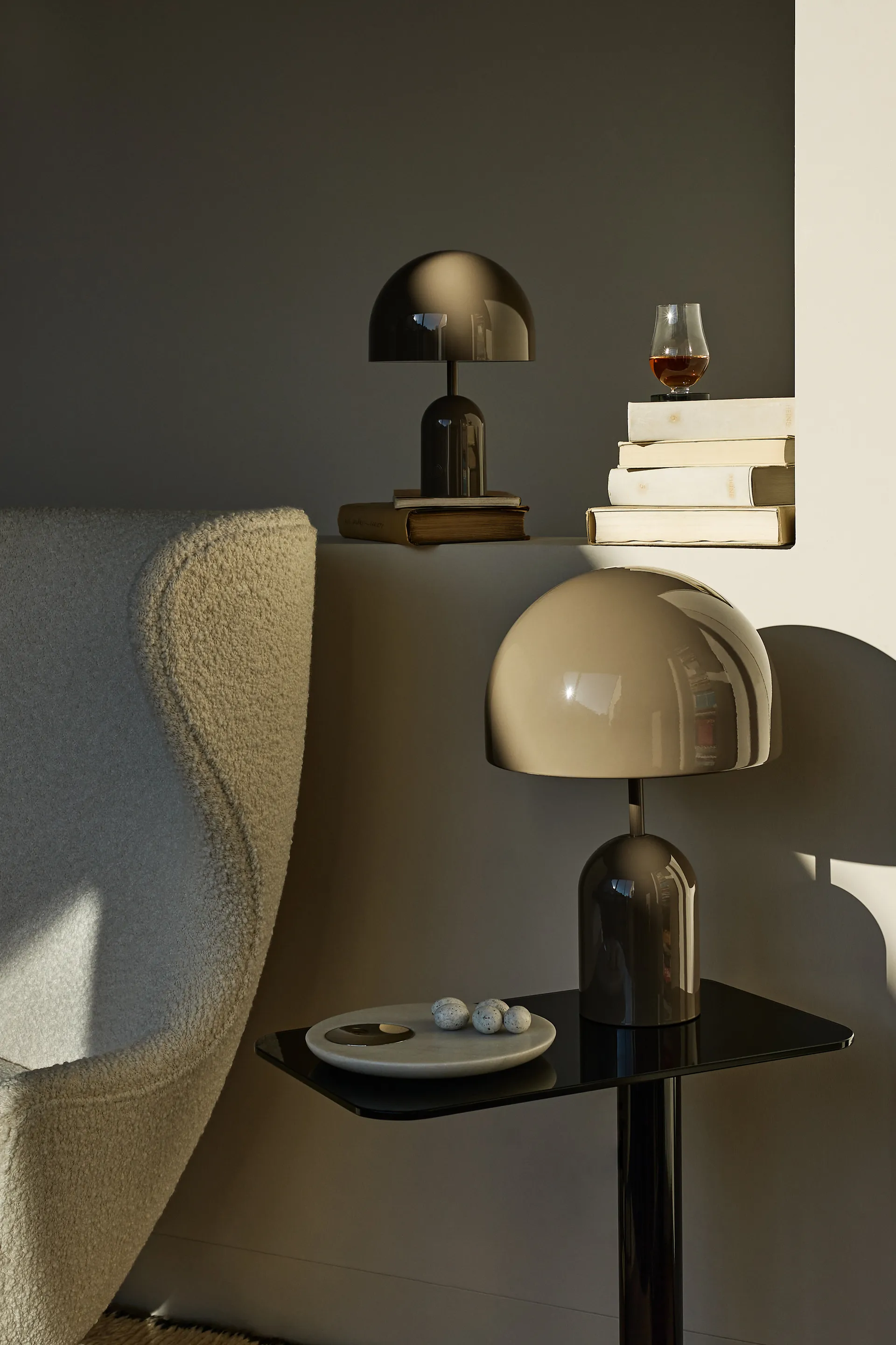 Bell table lamp, Taupe Tom Dixon